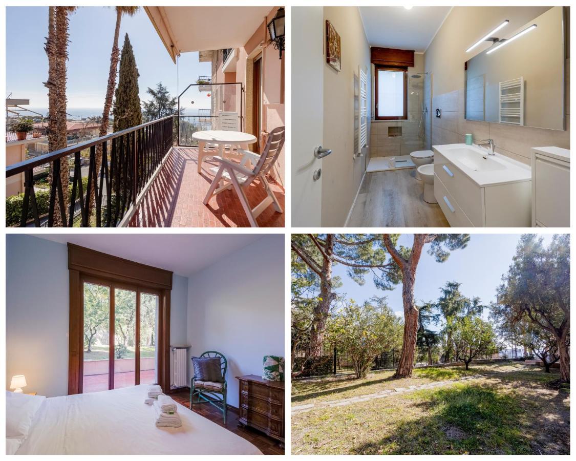 Lemon Tree Apartment - Garden, Sea View, Wifi Sanremo Exterior photo